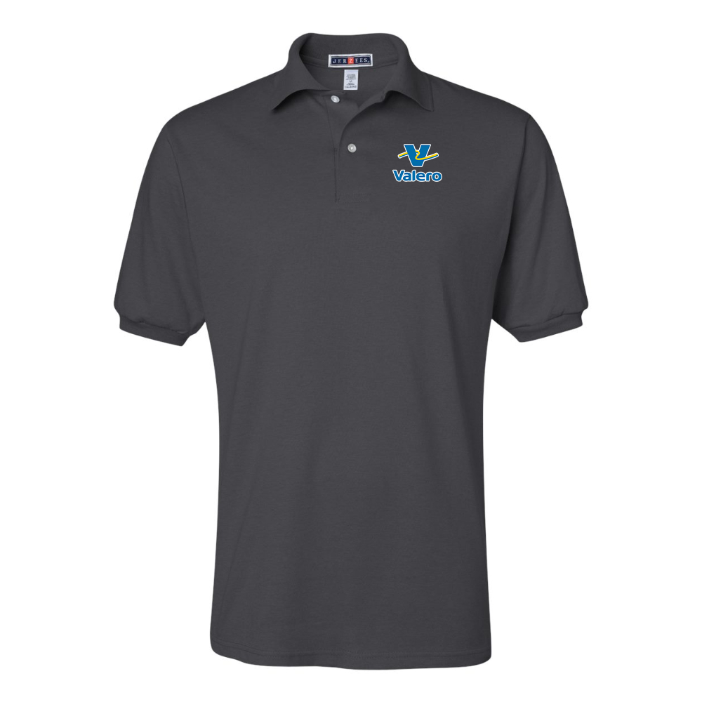 Men's Valero Gas Station JERZEES  SpotShield polo